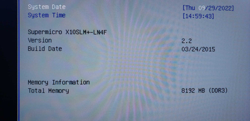 Hitachi Data Systems SUPERMICRO X10SLM+-LN4F 8GB DDR3 2TB HDD [