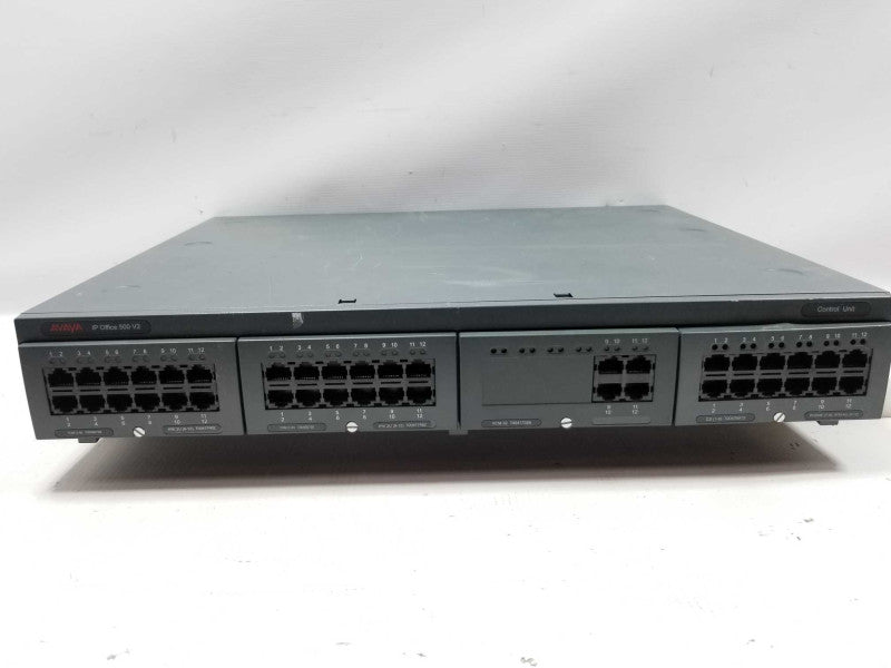 Avaya IP Office 500 V2 Phone Control Unit W/ 2x 700417462  / 700476013  ~