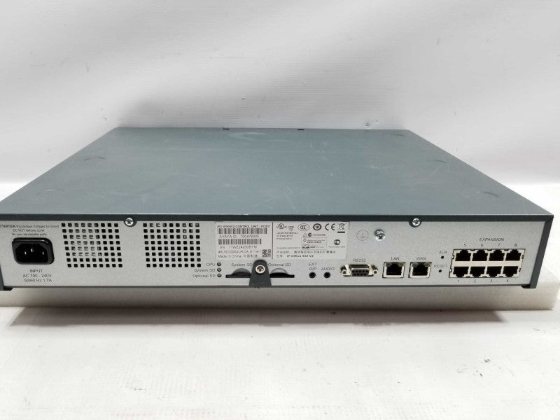Avaya IP Office 500 V2 Phone Control Unit W/ 2x 700417462  / 700476013  ~