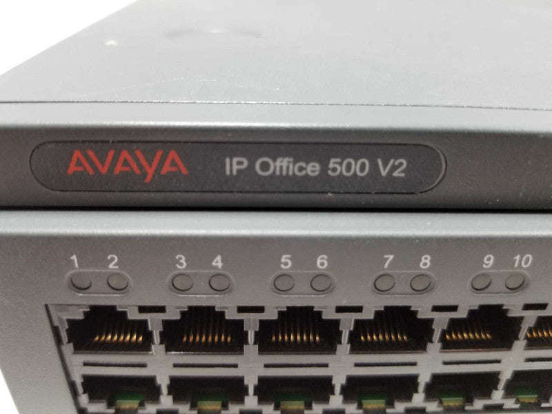 Avaya IP Office 500 V2 Phone Control Unit W/ 2x 700417462  / 700476013  ~