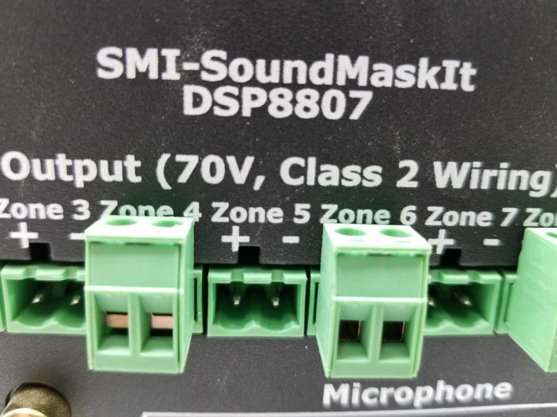 DSP8807 Sound Masking Processor/Speaker Controller ~