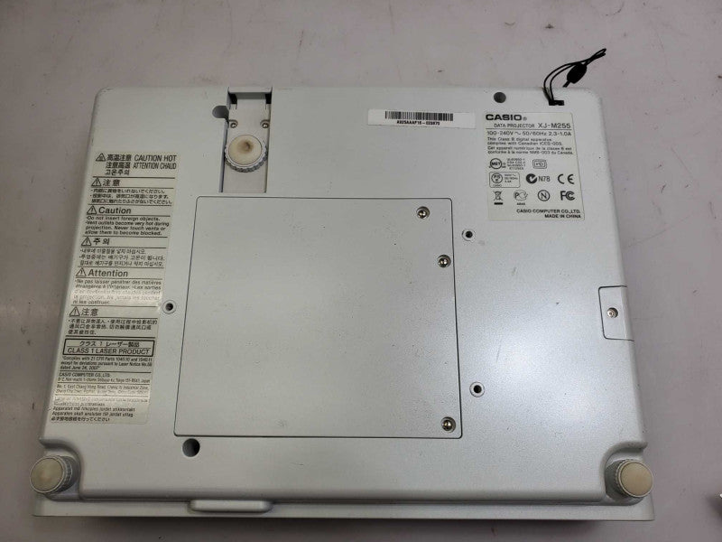 Casio XJ-M255 Projector WXGA Conference Room Projector 11306h used  )
