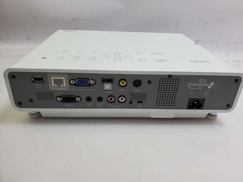 Casio XJ-M255 Projector WXGA Conference Room Projector 11306h used  )