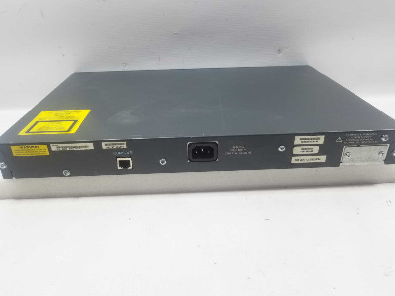 Cisco Catalyst 3560 PoE 24-Port Fast Ethernet Switch WS-C3560-24PS-S ~