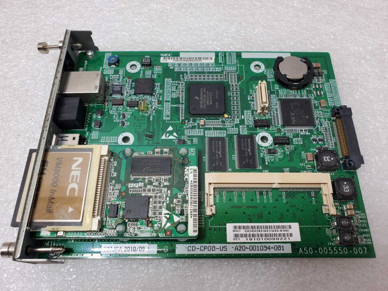 Nec Univerge SV8100 CD-CP00 Main Processor Blade _