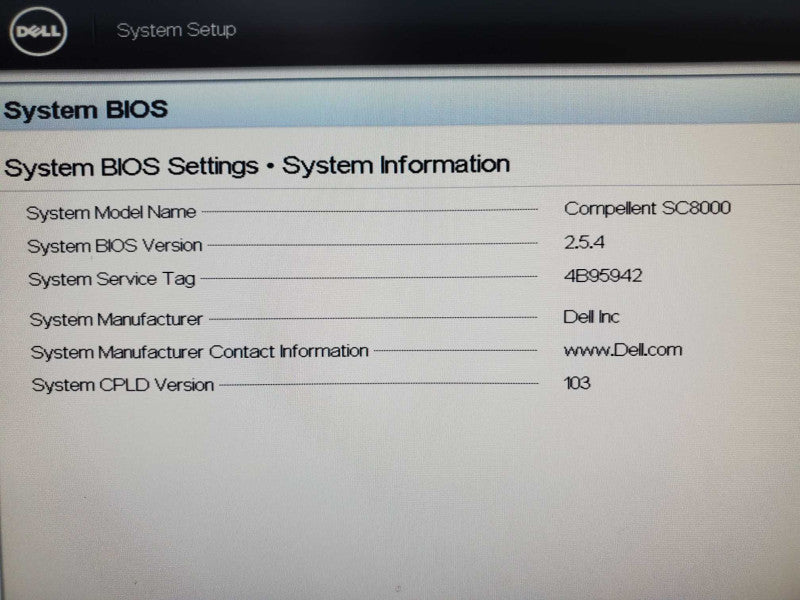 Dell Compellent SC8000 Storage Controller, 2x E5-2640 2.5GHz 64GB DDR3 |