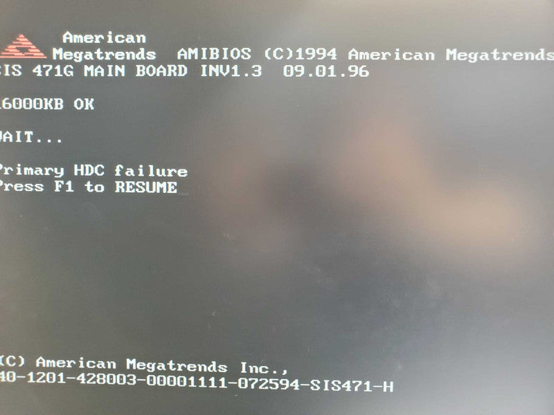 Vintage PC- Model TK-1DM PCII 286 |