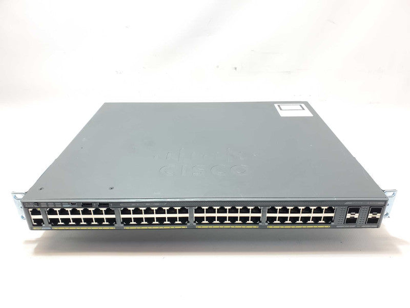 Cisco WS-C2960X-48FPS-L 48x Port PoE 740W managed switch Factory reset _