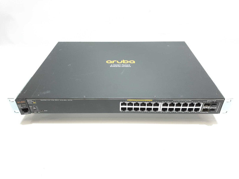 HP ARUBA 2530-24G 24-Port Gigabit Ethernet PoE+ Switch J9773-60201  +
