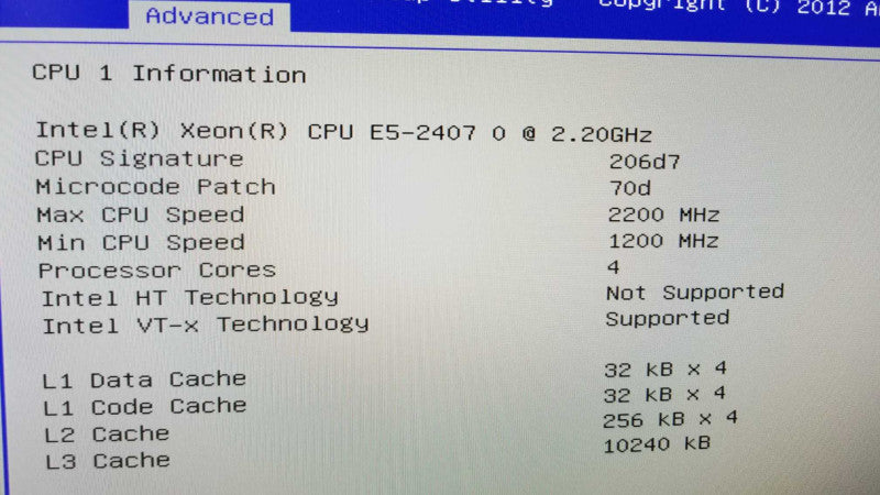 Lenovo ThinkServer RD330 1U 1x Xeon E5-2407 2.2Ghz QC/32GB DDR3, No RAID/HDDs ~