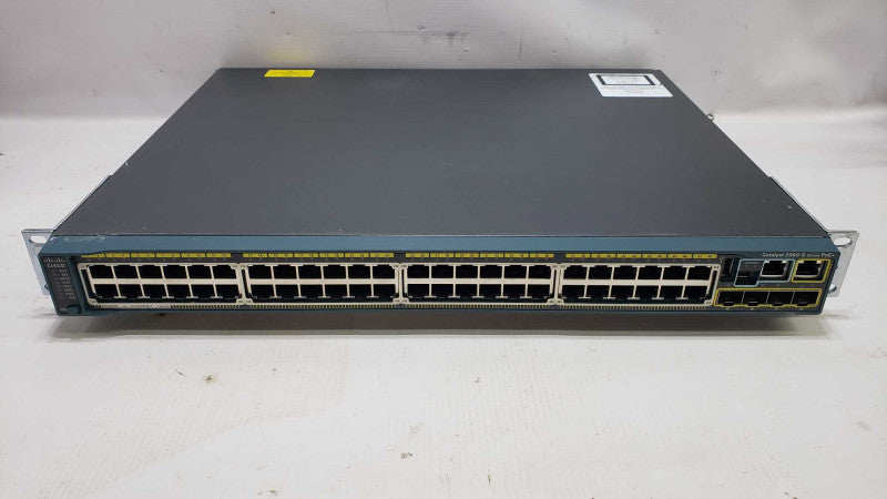 CISCO CATALYST 2960S WS-C2960S-48FPS-L V03 48-PORT POE+ GIGABIT SWITCH [