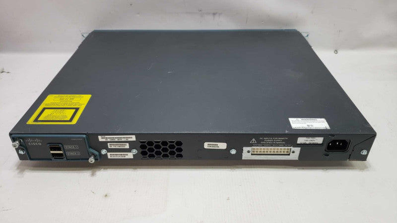 Cisco Catalyst 2960-S Series PoE+ WS-C2960S-48FPS-L V02 48 Port [