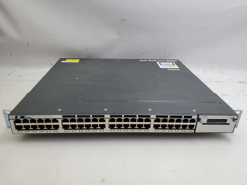 Cisco WS-C3750X-48P-L 48 Port PoE  Gigabit Ethernet Switch )