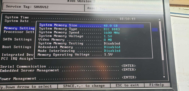 Dell Poweredge R815 4x Opteron 6344  / 48gb ram / no HDDS #