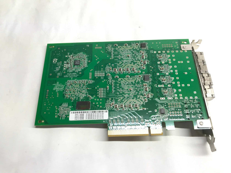 QLogic QLE2564 4 PORT 8GBs FC HBA Controller PX4810402-01 w/ 4xSFPs