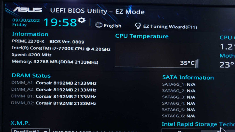 Custom PC Asus Z270-K i7-7700K@4.2GHZ 32GB DDR4 CX550 PSU  [
