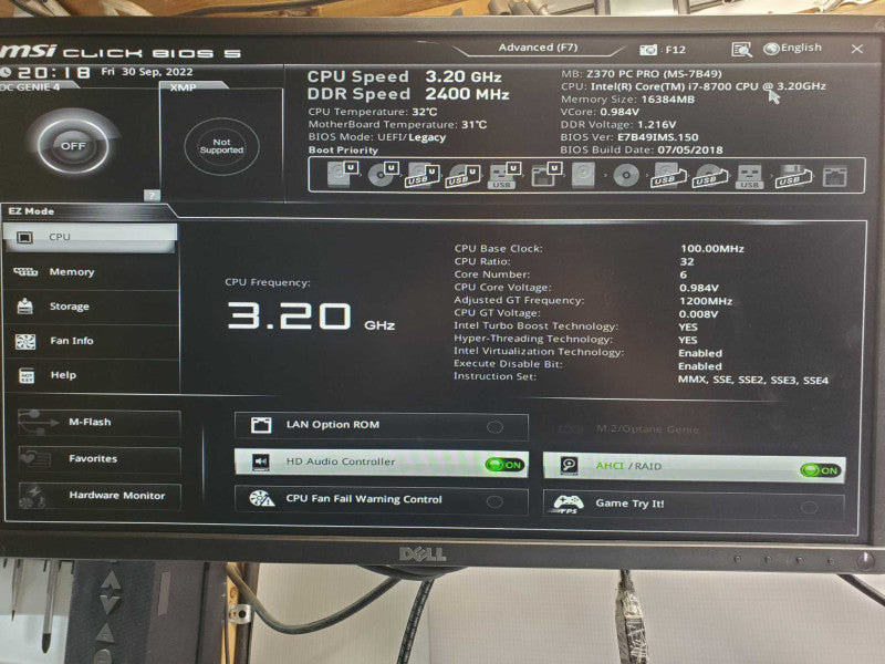 Custom MSI PC, Core I7-8700 3.2GHz, 16GB DDR4, 4x 3.5\\" + 3x 2.5\\" HDD Caddies _