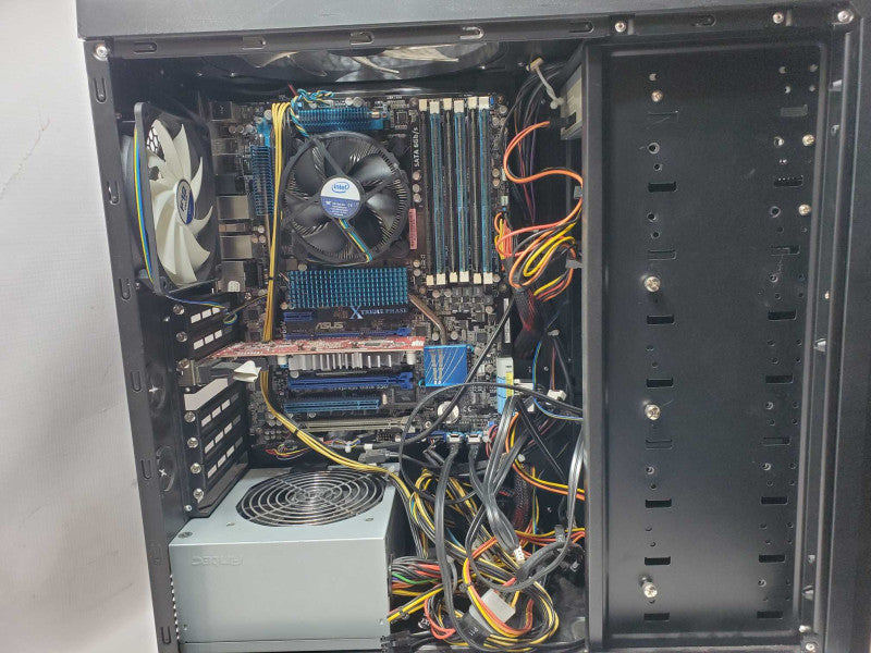 Custom Asus Tower PC, Core I7-950 3.07GHz, 24GB DDR3, No HDD/Caddies _
