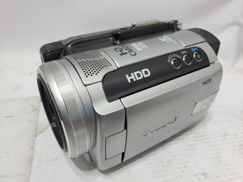Canon HG10 Silver 40GB HDD Digital Camcorder + Battery_ Tested )