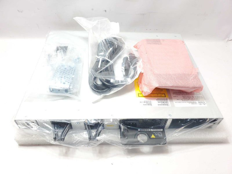 Open-Box Cisco C9200-48P-E 48xGig PoE+ Network Switch with 2x PSU, Read _