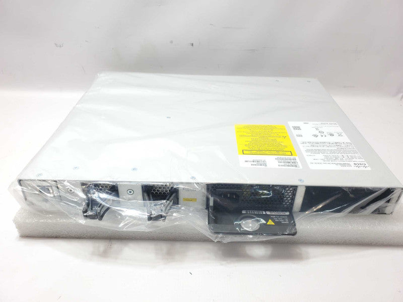 Open-Box Cisco C9200-48P-E 48xGig PoE+ Network Switch with 2x PSU, Read _