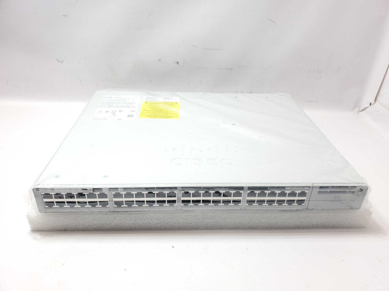 Open-Box Cisco C9200-48P-E 48xGig PoE+ Network Switch with 2x PSU, Read _