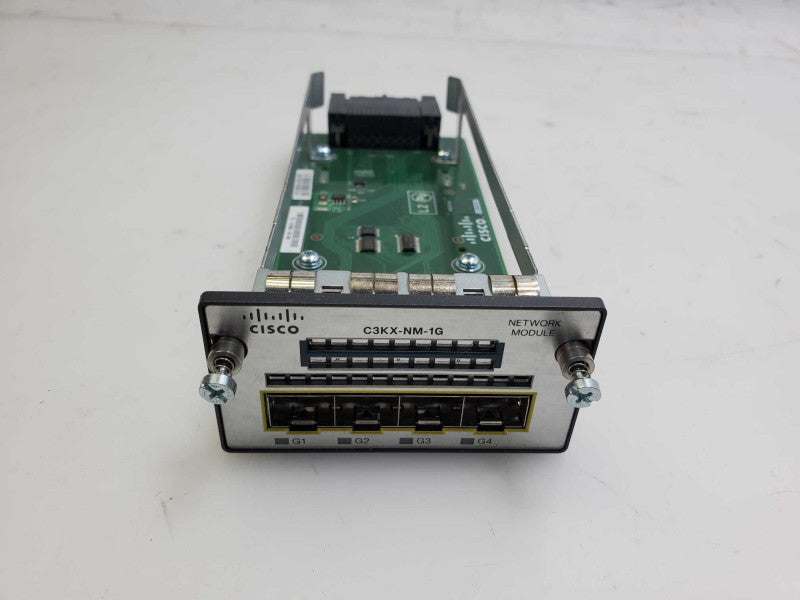 Cisco C3KX-NM-1G 4 Port SFP Gigabit Network Module )