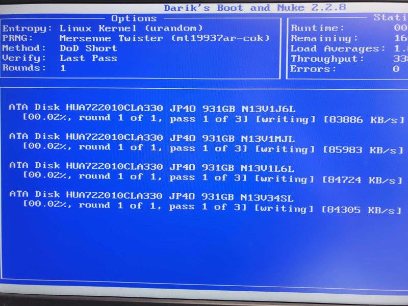 Lenovo EMC PX4-400R 4-Bay Network Attached Storage w/ 4x 1TB HDDs _