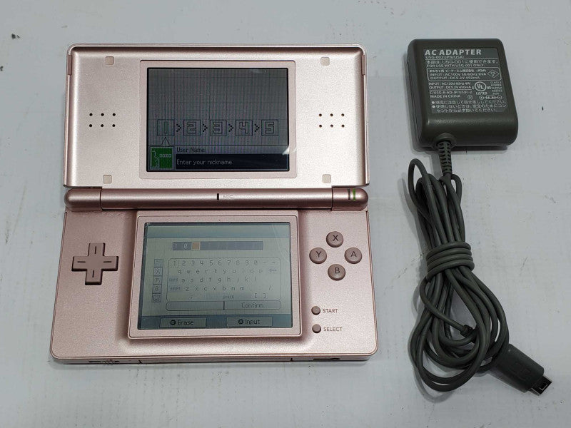 Nintendo DS Lite Pink w Charger |