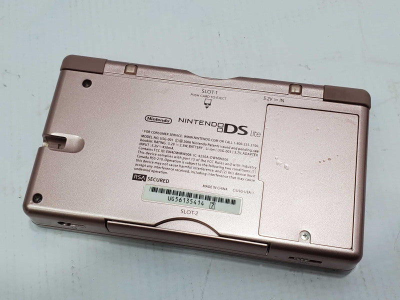 Nintendo DS Lite Pink w Charger |