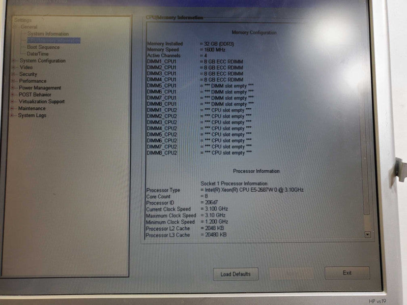 Dell Precision T7600 Xeon E5-1630v3 @3.7GHz 32GB DDR4 512GB SSD Quadro K600 )