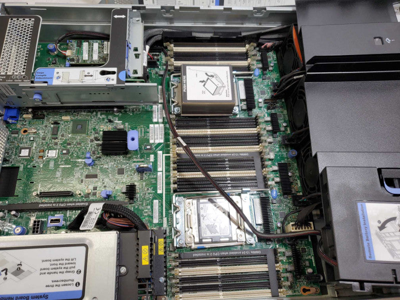 IBM X3650 M4 Barebone Server E5-2640 @2.5 GHz, No RAM No HDD )