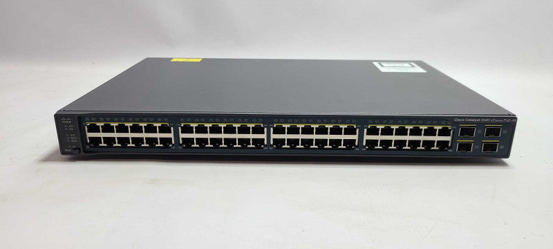 Cisco Catalyst 3560V2 Series WS-C3560V2-48PS-E PoE+ 48 Port Gigabit Ethernet 4x SFP Switch $