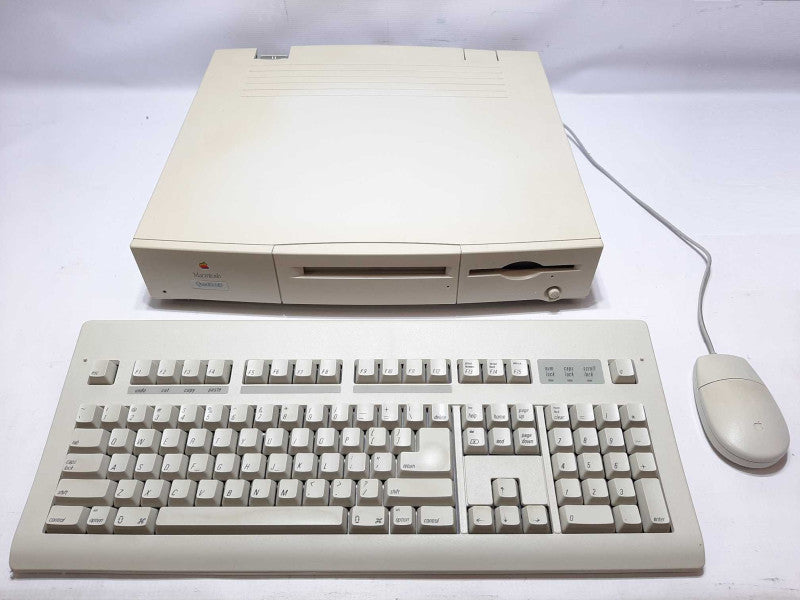 Vintage Apple Macintosh Quadra 610 Computer Boots to Chime +