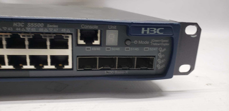 H3C S5500 Series gigabit switch S5500-52C-EI #