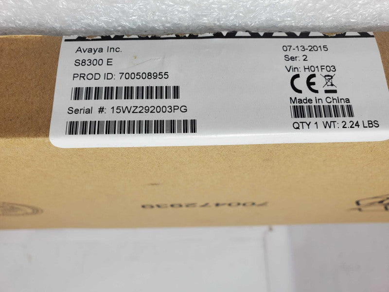 Avaya S8300E Media Server 700508955 New Open-Box _