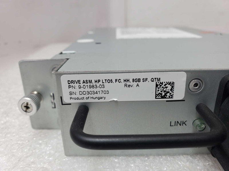 HP Drive assembly LTO5 FC HH 8GB SF Quantum 9-01989-03 AQ293#20900 _