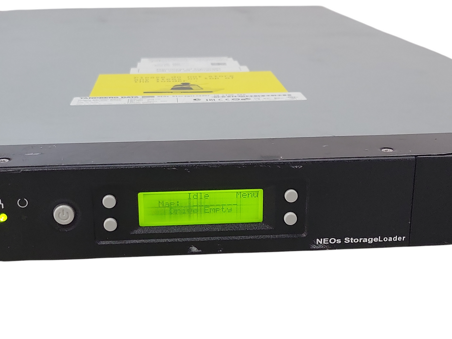 Tandberg NEOs StorageLoader 1U LTO6 SAS 1000 7818-LTO 8-Tape AutoLoader  _