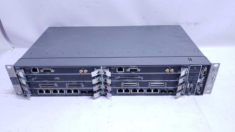 Nokia Alcatel Lucent 7705 SAR-8 Shelf with Different Modules  [