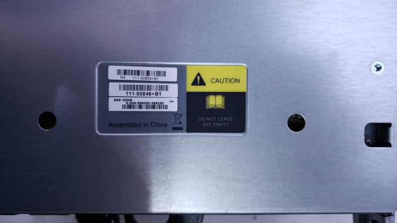 NetApp NAJ-1001 Disk Shelf Storage + 2x 111-00846+B6 Controller Modules 2x PSU [