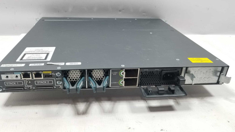Cisco WS-C3750X-24S-S 24 Port 3750X IP Base Switch, FACTORY RESET ~