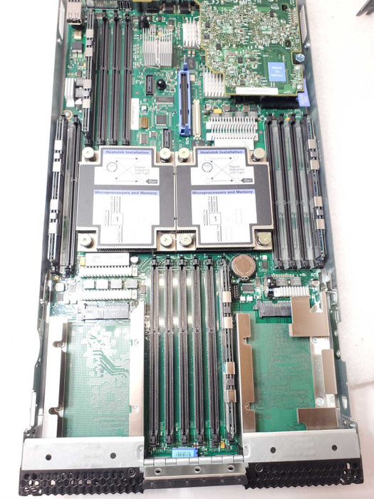 IBM 46C9189 Blade Server System Board, 2x Xeon E5-2650, 32GB DDR3 _