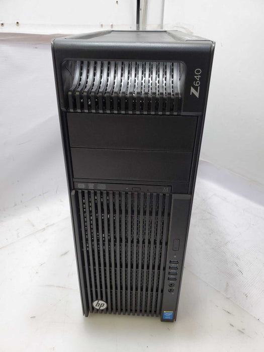 HP Z640 Workstation Xeon E5-2620 V3 @ 2.4GHz 32G DDR4 No HDD No GPU  )
