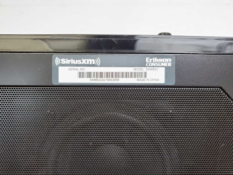 SiriusXM Portable Boombox SXMB2C Bundle Set _ Power-on tested )