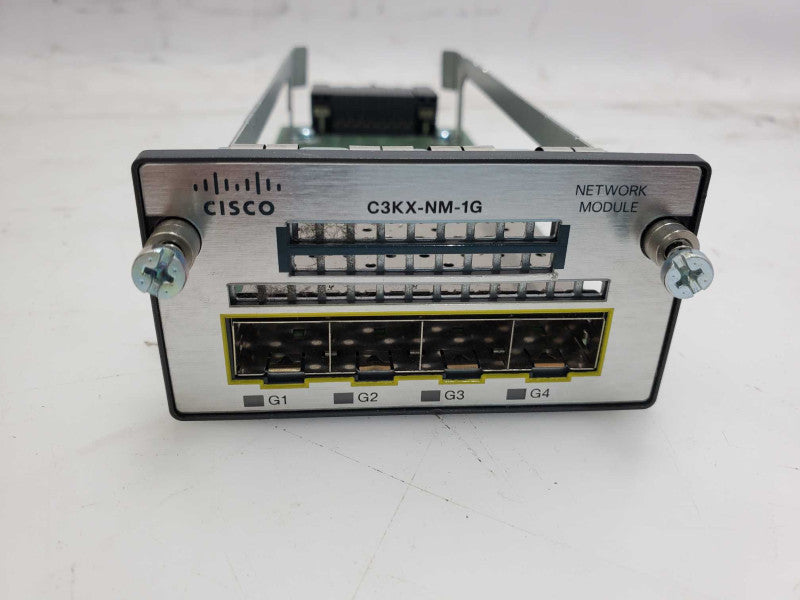 Cisco C3KX-NM-1G 4 Port SFP Gigabit Network Module )
