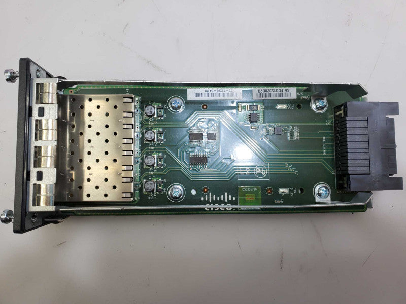 Cisco C3KX-NM-1G 4 Port SFP Gigabit Network Module )