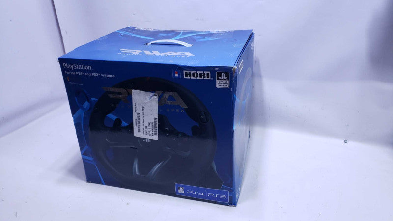 Hori PS4-052 Racing Wheel Apex RWA for PlayStation 4 PS4 PC Opened Box [