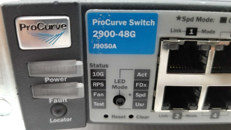 HP ProCurve 2900-48G J9050A 48-Port Giagbit Managed Network Switch ~