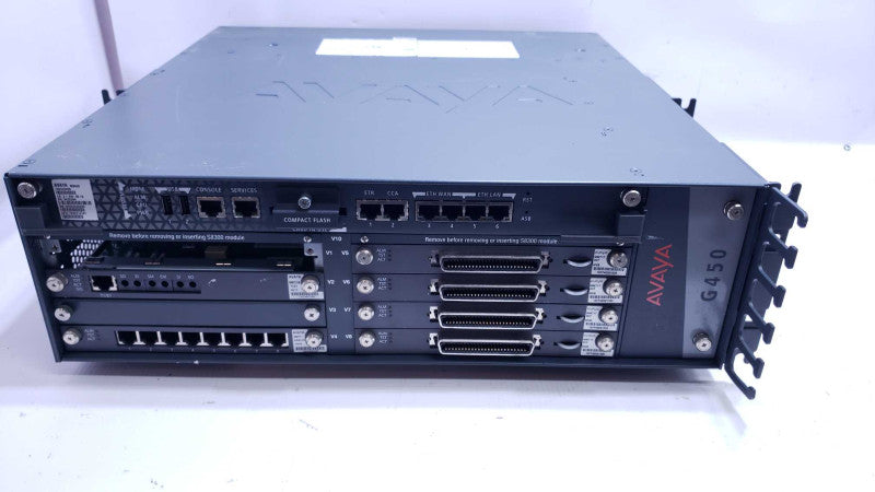 Avaya G450 Media Gateway with Different Modules  [