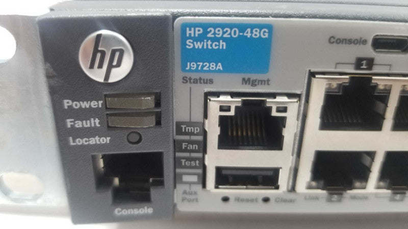 HP 2920-48G Switch HP J9728A HP 2920-48G Gigabit Switch ~